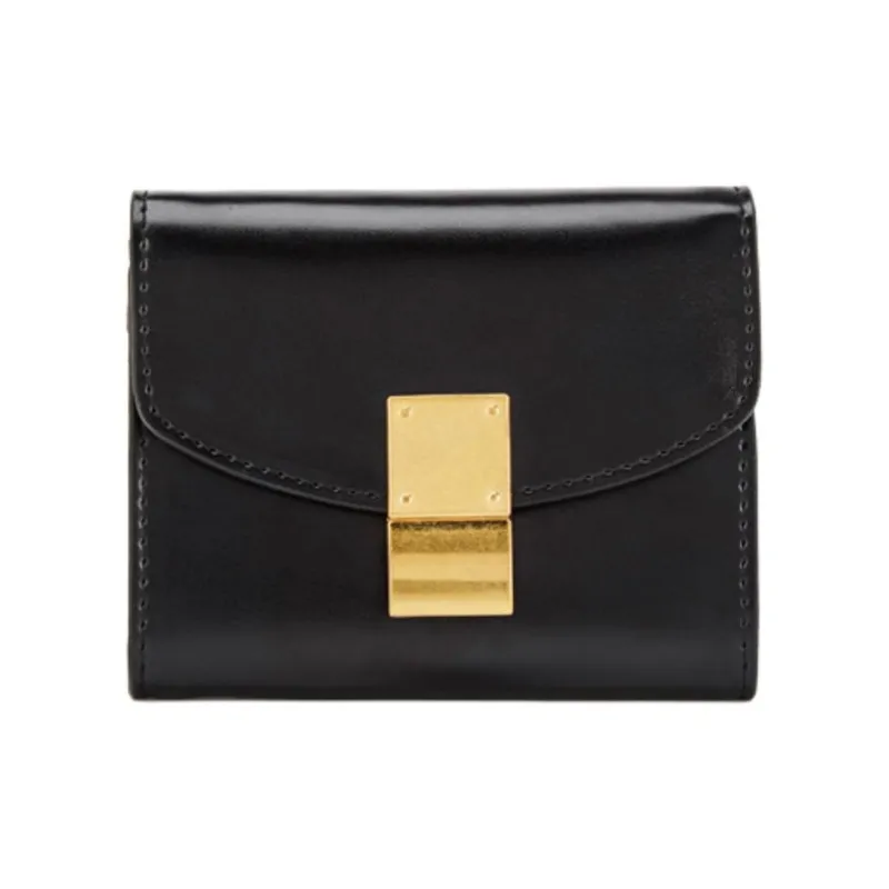 H YXIANG Cow Leather Wallet Women's Multicolor-0