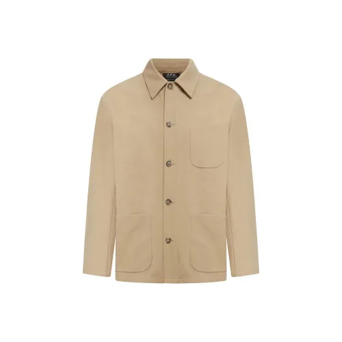 A.P.C We11done jackets Coats Men's Light Brown