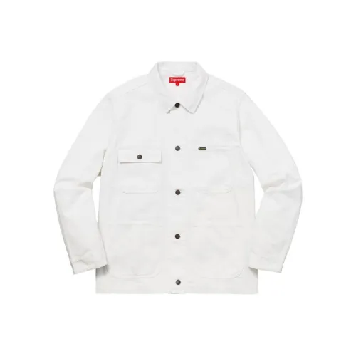 Supreme Ny Tapestry Denim Chore Coat