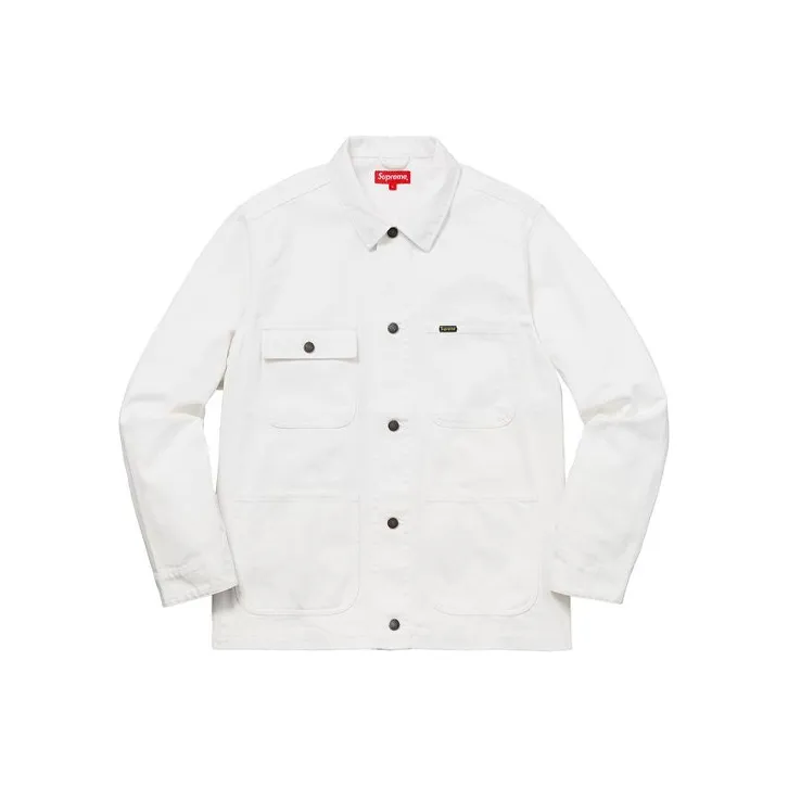 Supreme Ny Tapestry Denim Chore Coat-0