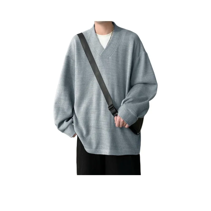 NEAR HERE Sweatshirt Unisex Navy Blue-16