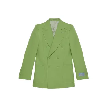 GUCCI Business Suits Men Green