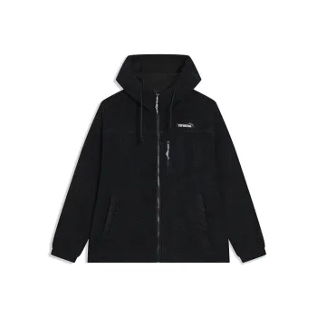 XTEP Jackets Coats Unisex Jet Black