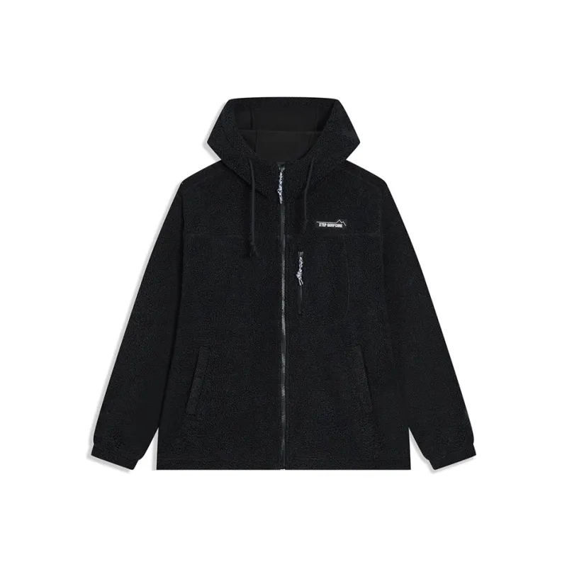 XTEP Jackets Coats Unisex Jet Black-0