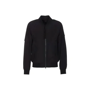 Moose Knuckles Courville Zip Up Bomber Jacket