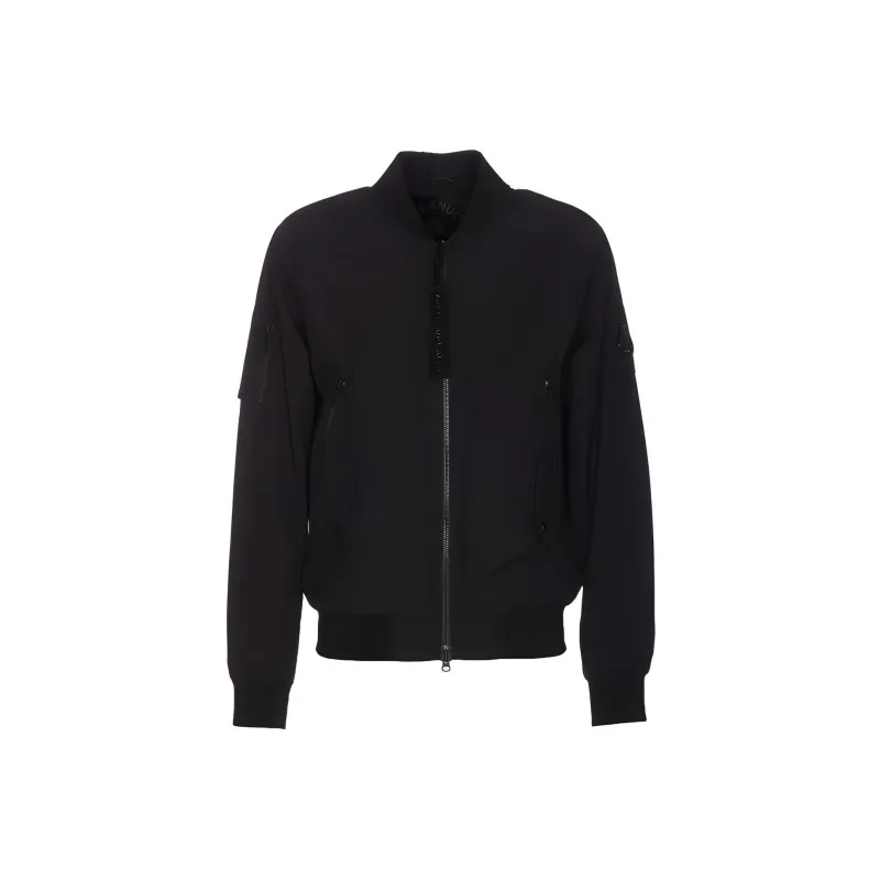 Moose Knuckles Courville Zip Up Bomber Jacket-0
