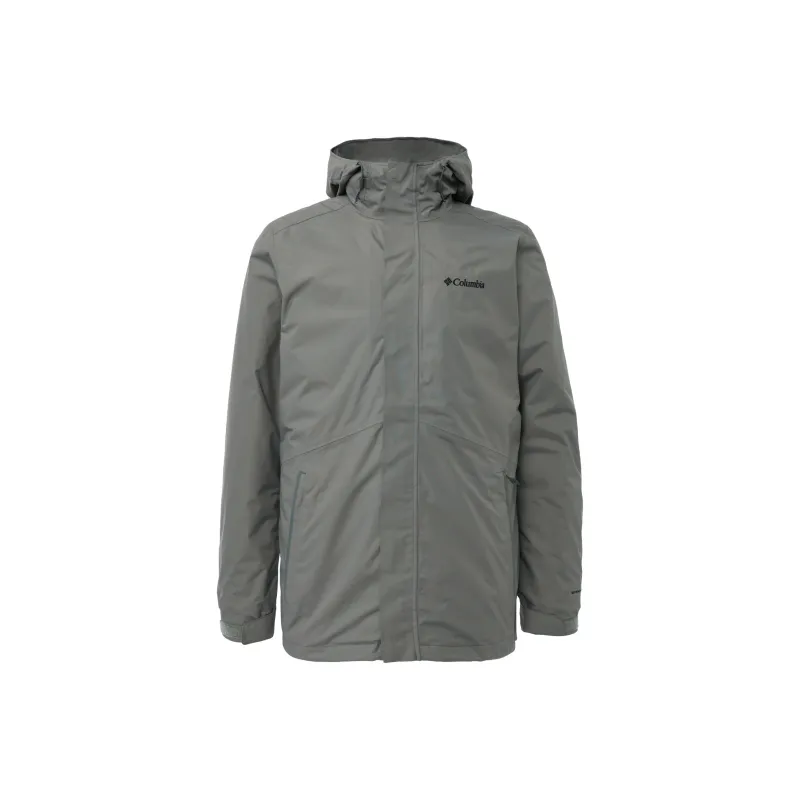 Columbia City Outdoor Collection Windbreaker Jackets Men Dark Gray-0