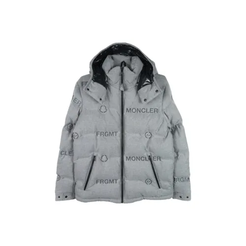 Fragment Design X MONCLER GENIUS MONCLER GENIUS X Fujiwara Hiroshi FRGMT Down Jackets Men Gray