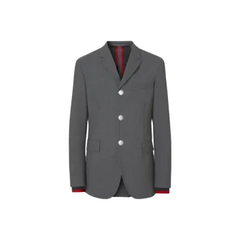 Burberry Stripe Detail Blazer
