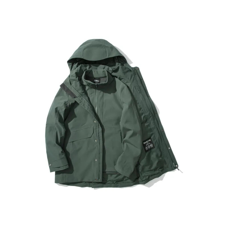 Jack Wolfskin Water Resistant Windproof Breathable Water Repellent Windbreaker Jacket Men's-10