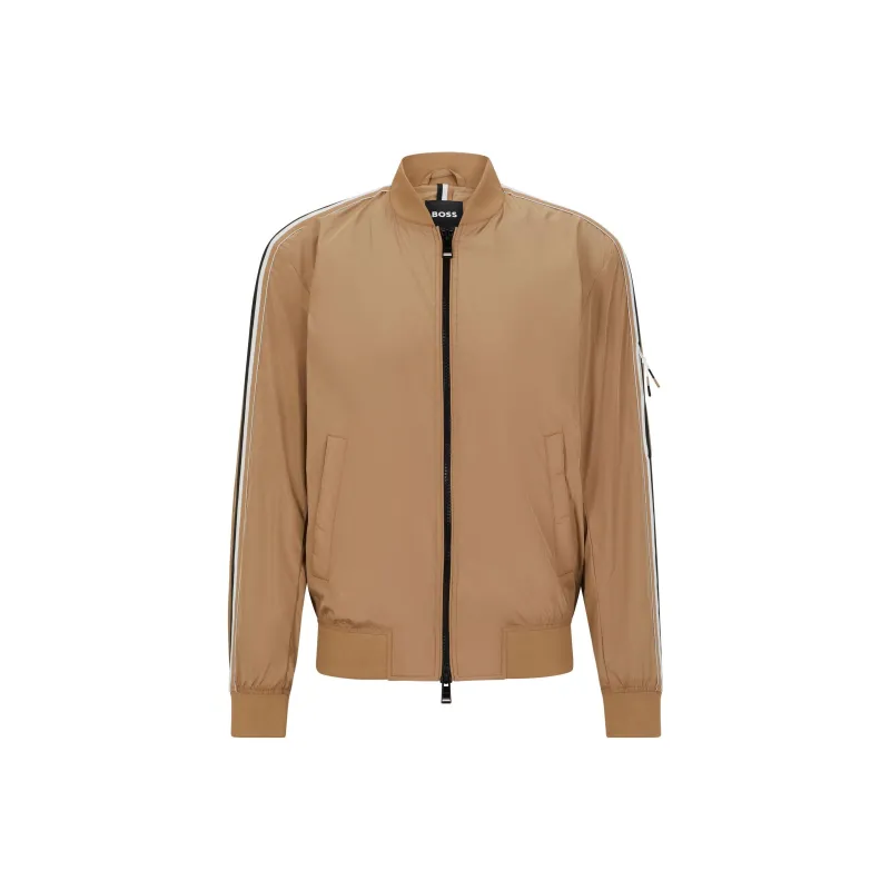 HUGO BOSS Jackets Men Brown-0