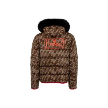 FENDI SS23 Jackets Coats Men's Brown