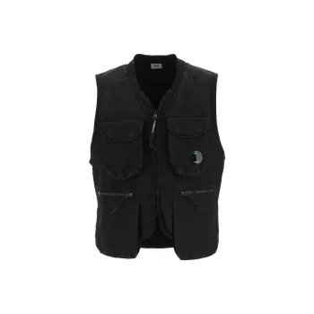 C.P.Company Vests Men Black