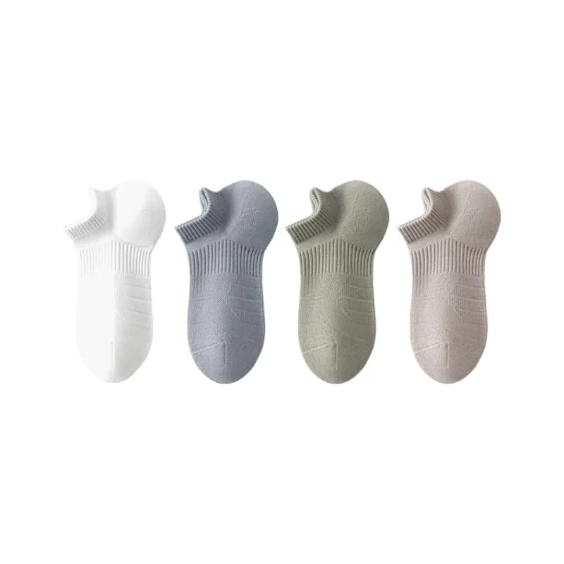 SHIWAJI Ankle Socks Men's 4 Pack-6