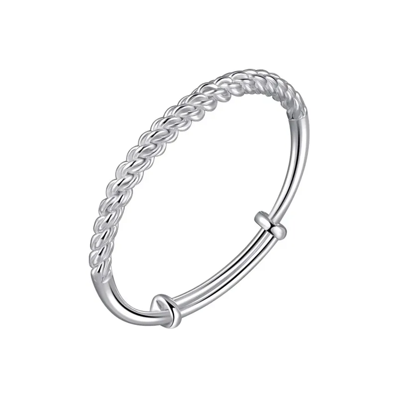 RURA S999 Fine Silver Bangles Women's-0