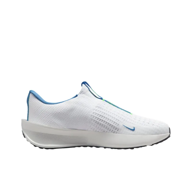 Nike Interact Run EasyOn White Volt Platinum Tint Blue Beyond Women's-1