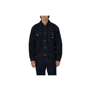 Dickies Denim Jackets Men Dark Blue