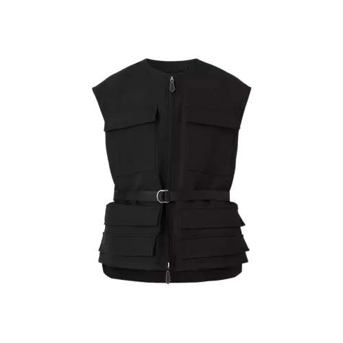 Burberry Zip Up Cargo Sleevless Vest