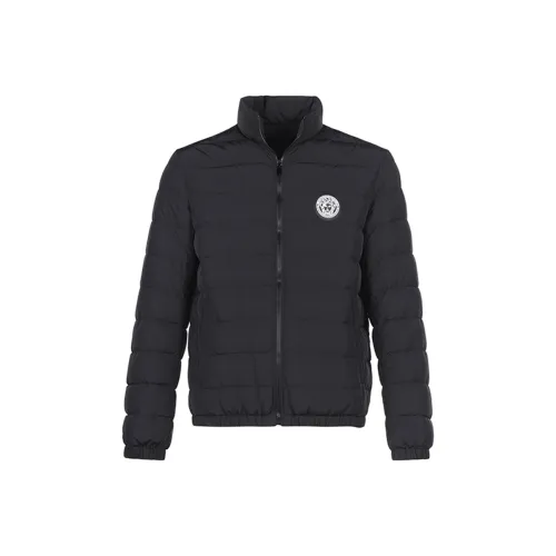 VERSACE Down Jacket Men's Black