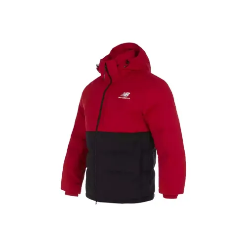 New Balance Down Jackets Men Red