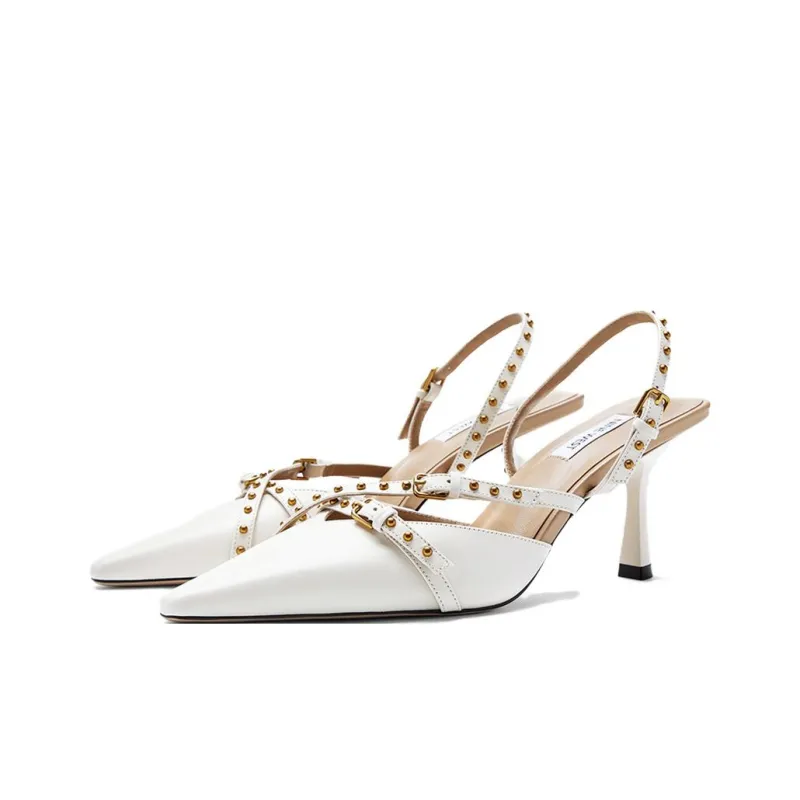 NINI WEST High Heels Women's White-2