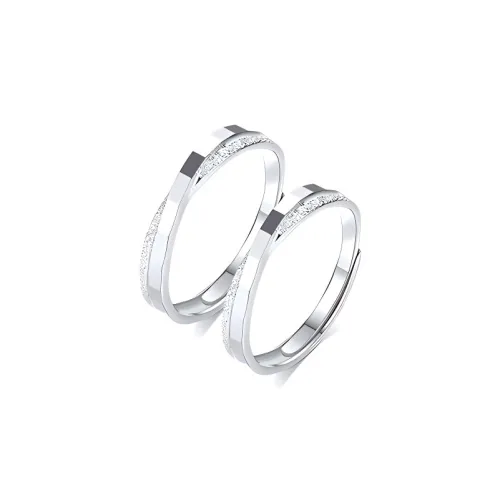ZHIAIYONGHENG 999 Fine Silver Rings Unisex