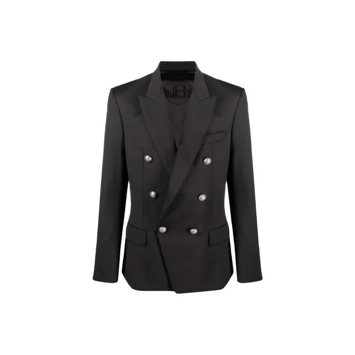 BALMAIN Double breasted Wool Blazer-0
