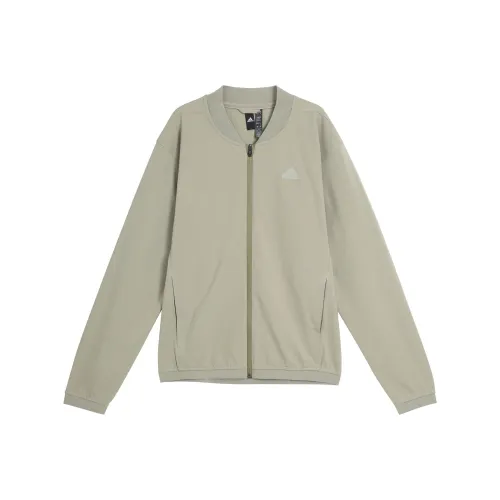 Adidas BOMBER Jacket Men's Egg Stone Silver Gray