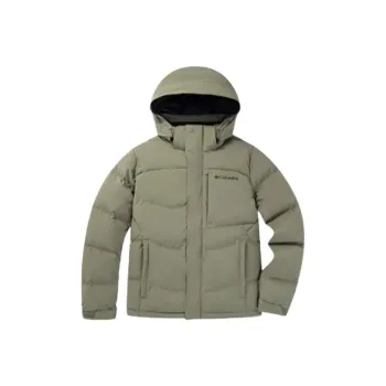 Columbia Windbreaker Jackets Men Army Green