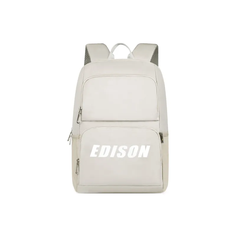 EDISON School Travel Nylon Backpack Unisex Multicolor-0