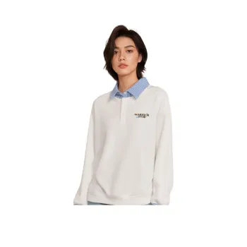 Warrior Huichao Riding The Wind Collection Sweatshirt Unisex Ecru