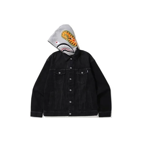 A BATHING APE Denim Jacket Unisex