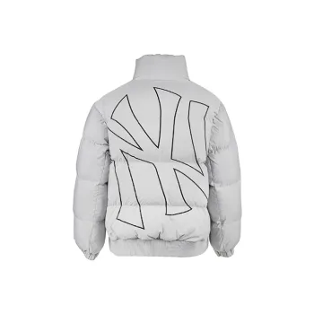 MLB New York Yankees Down Jackets Unisex Heather Gray