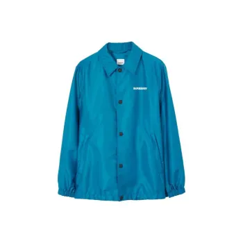 Burberry Embroidered Logo Jacket