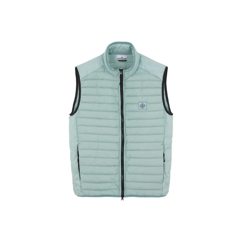 STONE ISLAND Vests Men Sky Blue-0