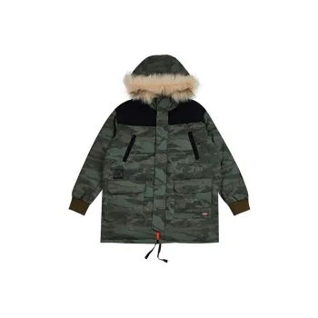 Dickies Down Jacket Winter Men's Dark Green