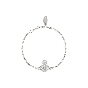 Vivienne Westwood Brass Bracelets Unisex Silver