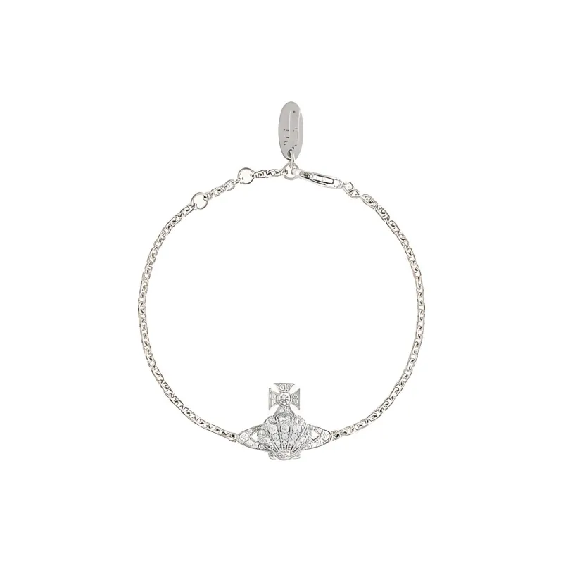 Vivienne Westwood Brass Bracelets Unisex Silver-0