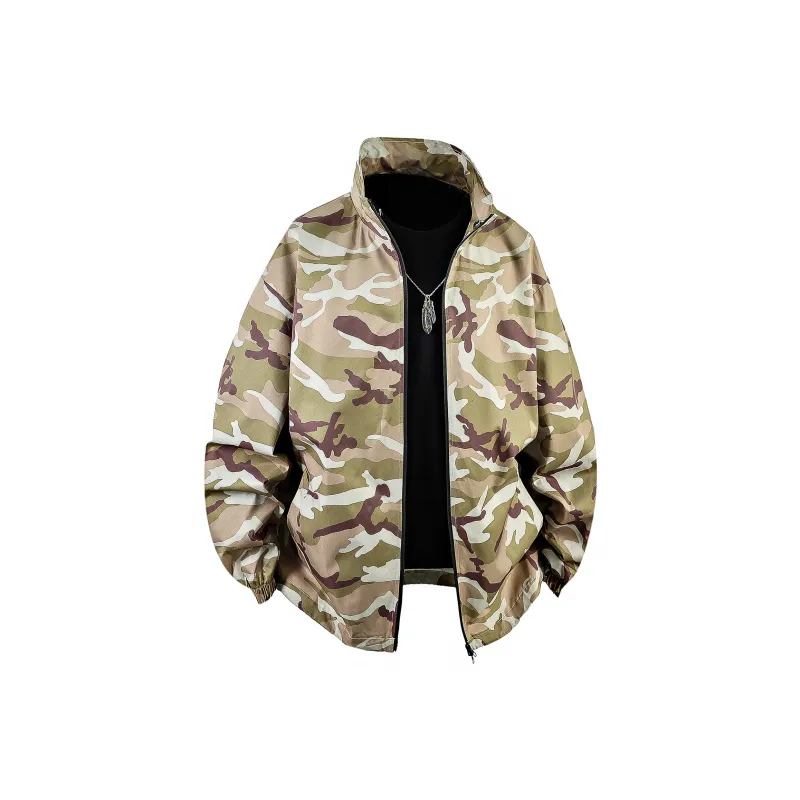 Magmode Jackets Coats Unisex Dirty Khaki-6