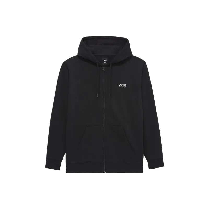 Vans Basic Full Zip Hoodie Jackets Coats Men's Black-0