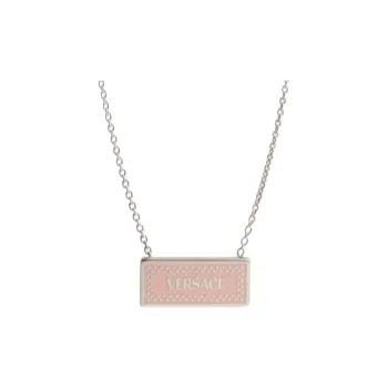 FANSIZHE Metal Necklaces Unisex Pink