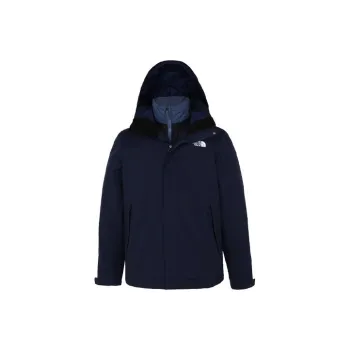 THE NORTH FACE Waterproof And Windproof To Keep Warm Windbreaker Jacket Men's Dark Blue