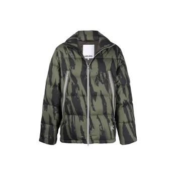 KENZO Down Jackets Men Green