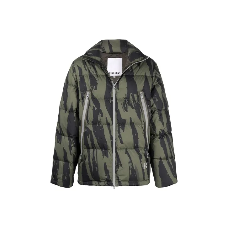 KENZO Down Jackets Men Green-0