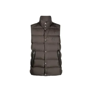 Moncler Treompan Series Vests Men Gray