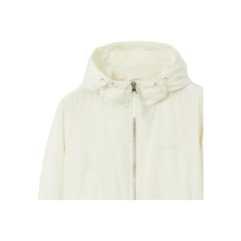 Burberry Logo Printed Zipped Hoodie-4