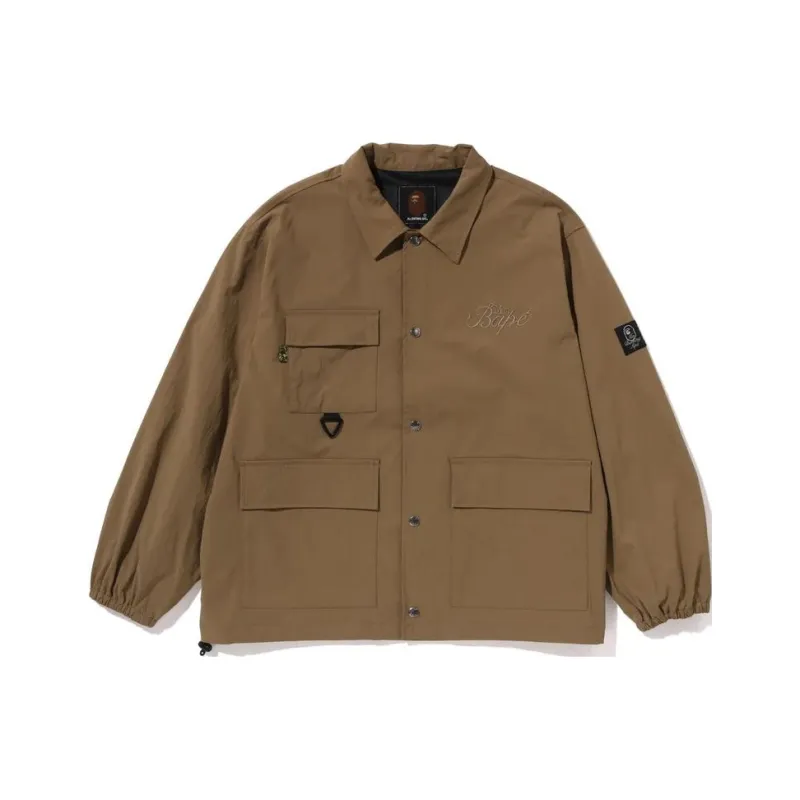 Bape Mr Bathing Ape Relaxed Fit Coach Jacket-0