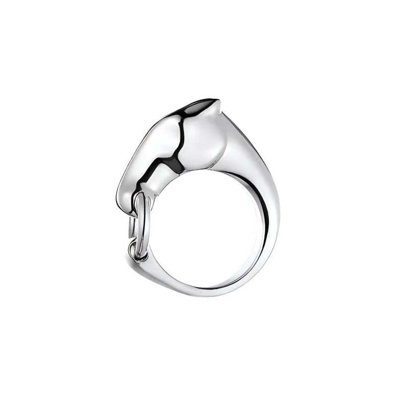 HERMES 925 Sterling Silver Rings Unisex Silver-0