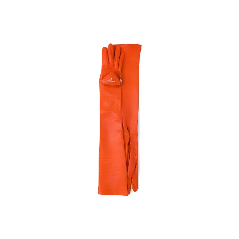PRADA Gloves Unisex Orange-0