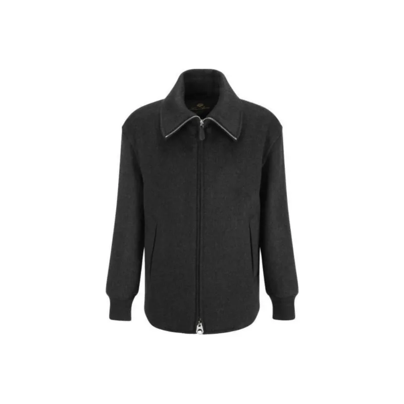 Loro Piana Long Sleeved Zip Up Jacket-0